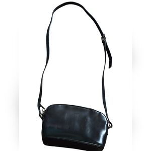 Pitti Firenze Vintage Black Bag Genuine Leather Made in Italy
